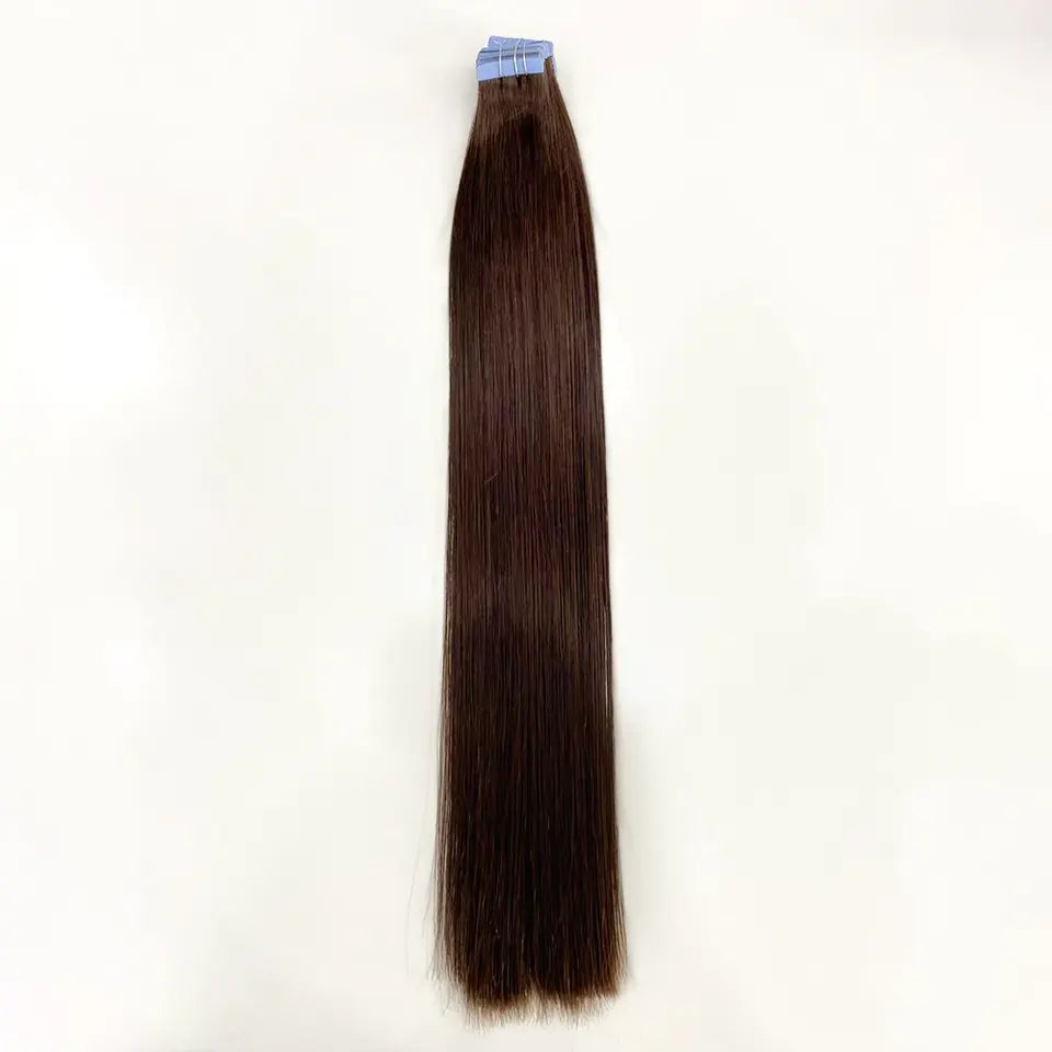 Indian Straight Tape-in Hair - Brown