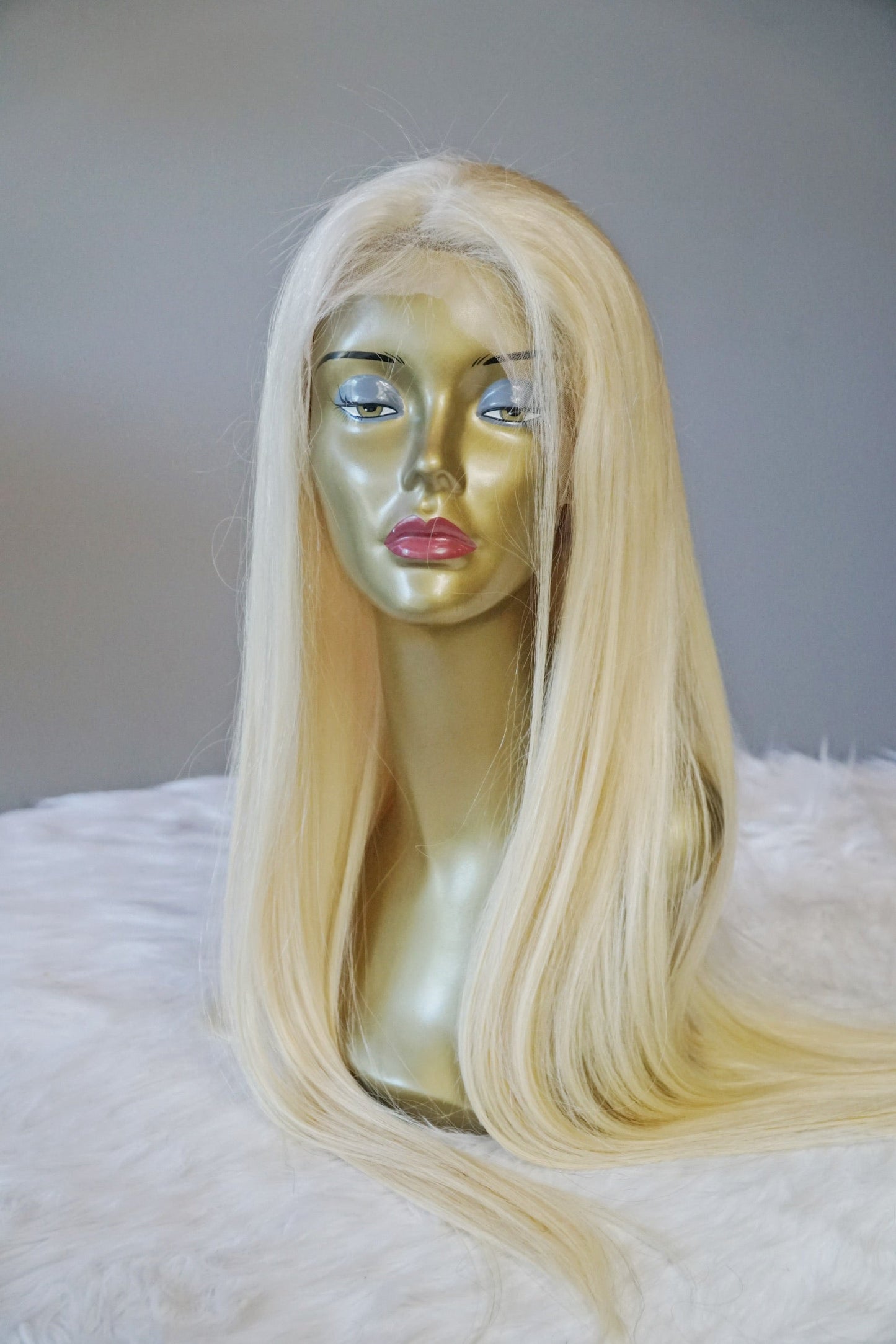 13x4 Frontal Straight Wig - 613