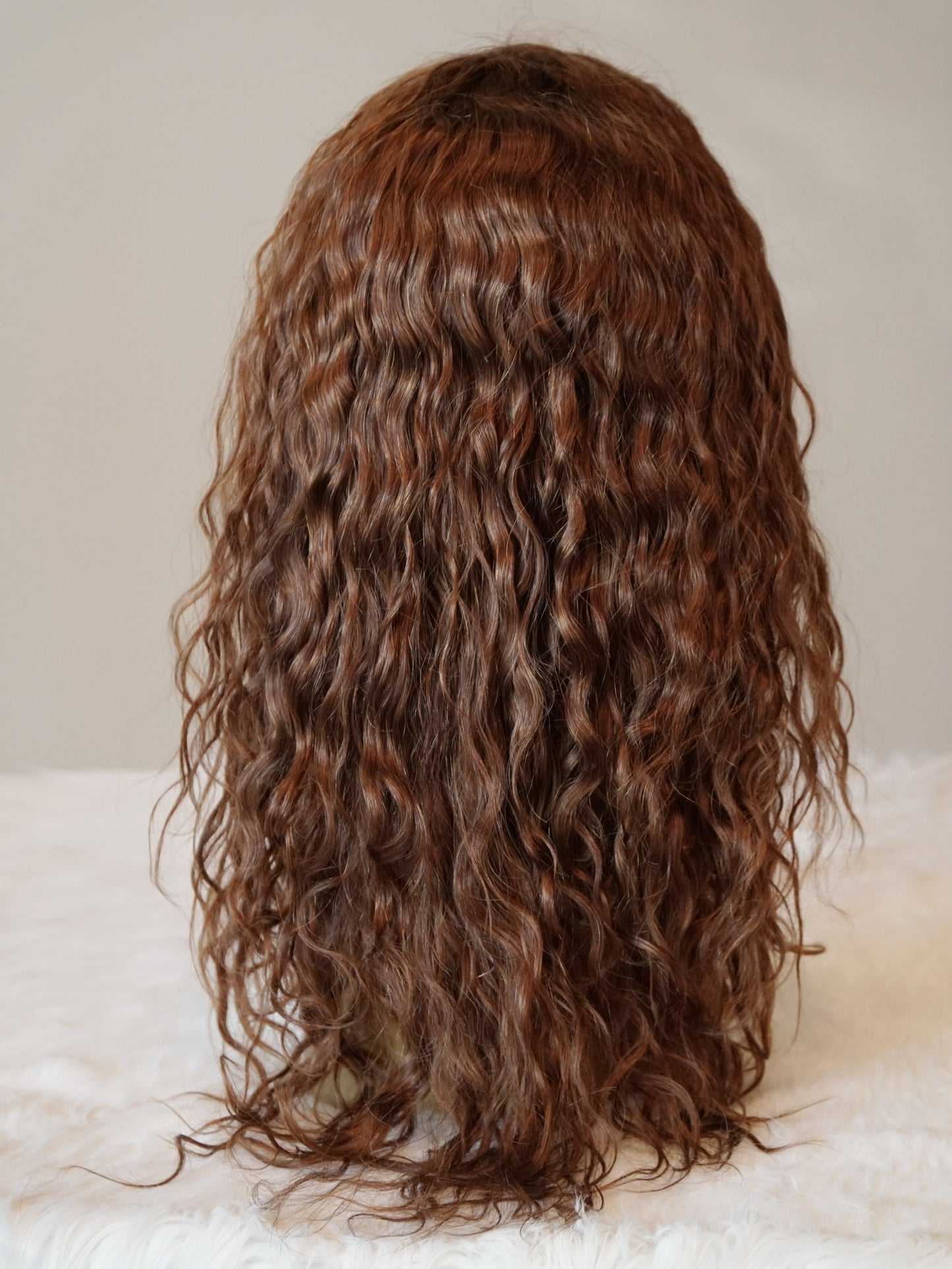 Brown Loose Curl Wig
