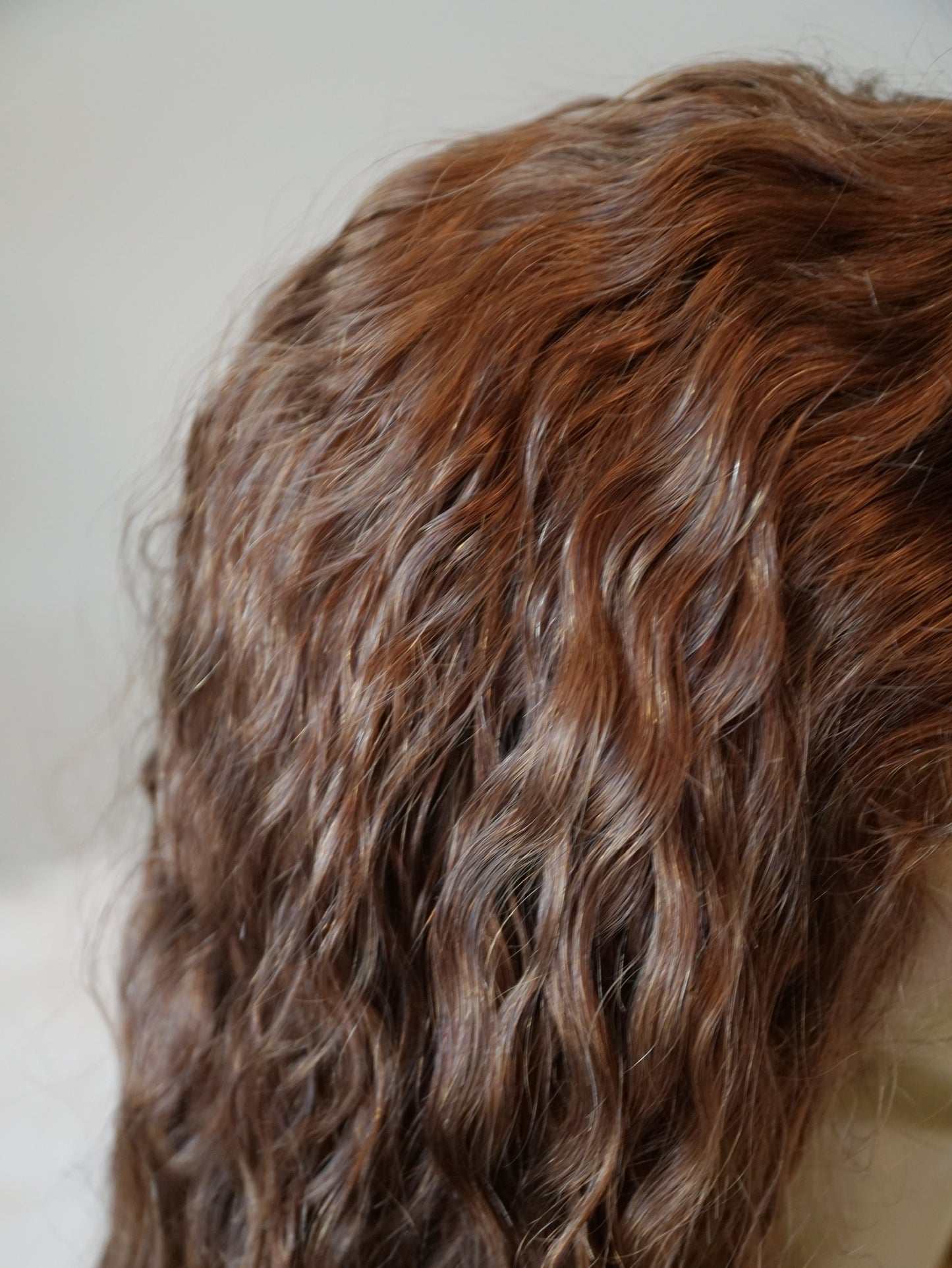 Brown Loose Curl Wig