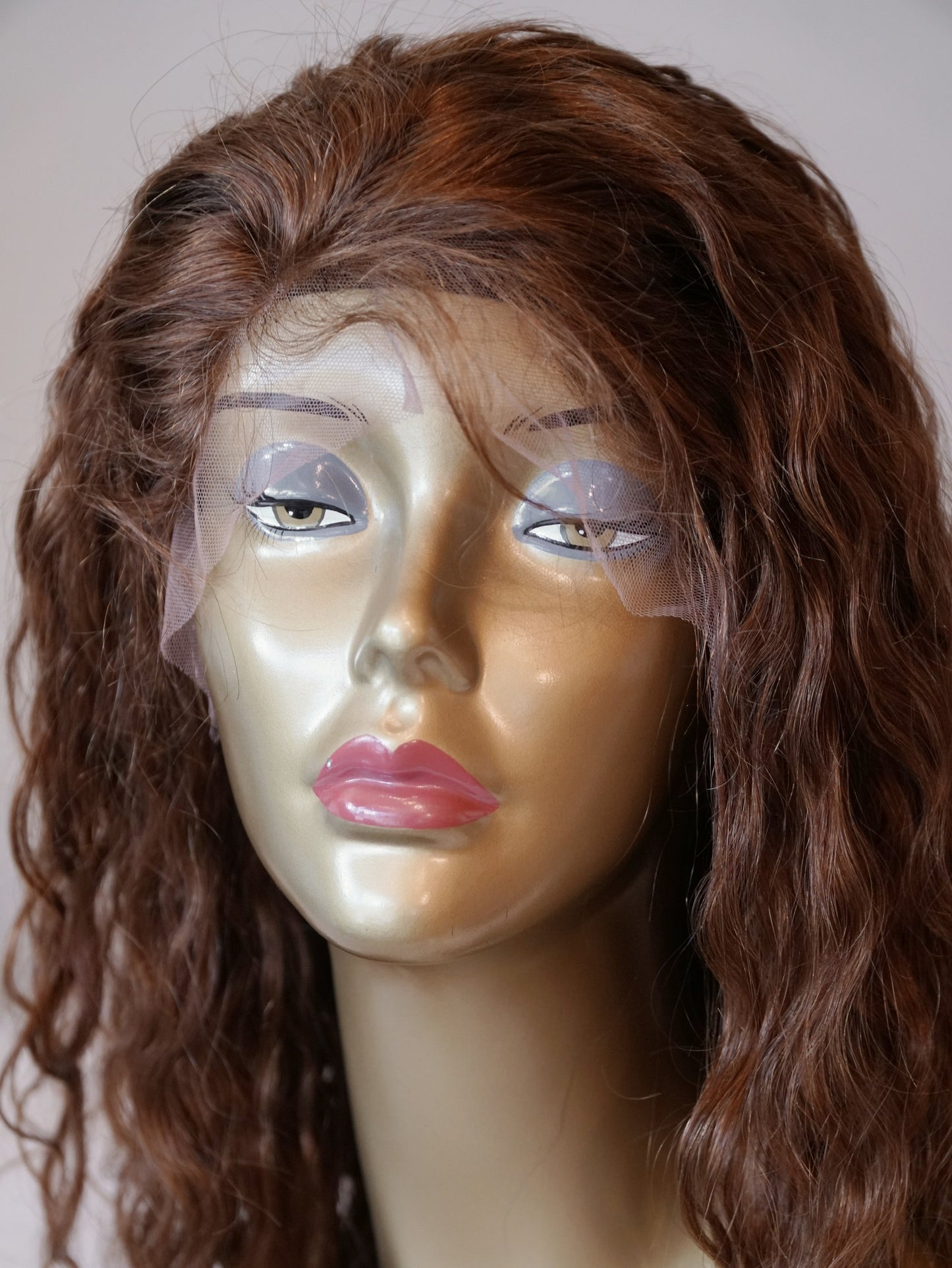 Brown Loose Curl Wig