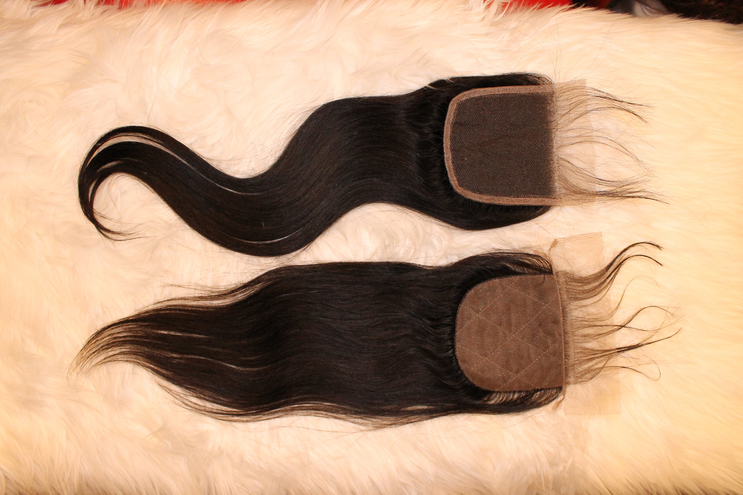 Raw Straight Lace Closure