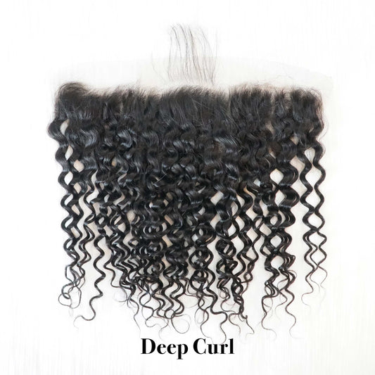 Raw Deep Curly Lace Frontal