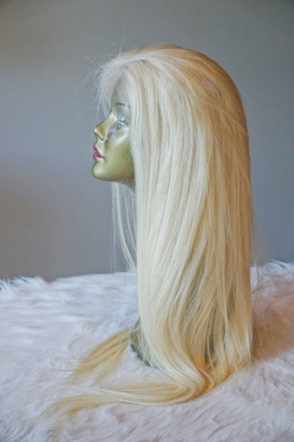 13x4 Frontal Straight Wig - 613