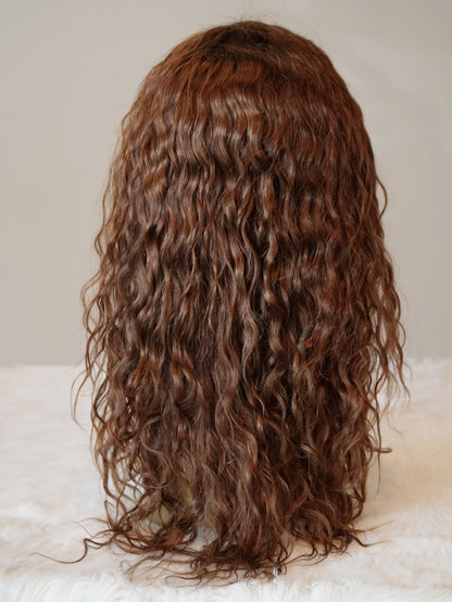 Brown Loose Curl Wig