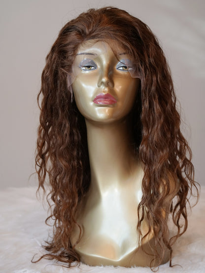Brown Loose Curl Wig