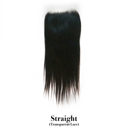 Raw Straight Lace Closure